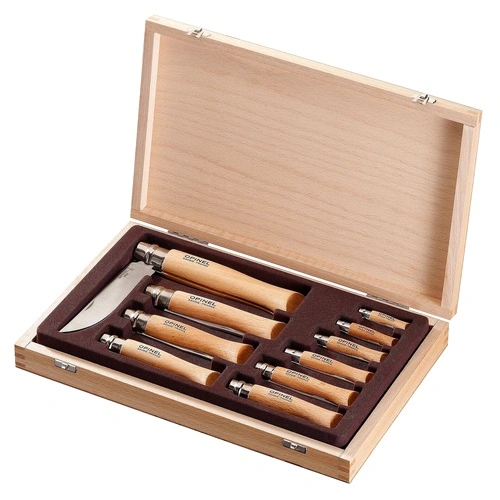 Комплект Opinel - Inox, от № 2 до № 12 ➤ топ цена ➤ sorbe.bg