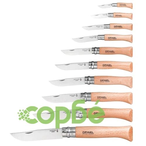 Комплект Opinel - Inox, от № 2 до № 12 ➤ топ цена ➤ sorbe.bg