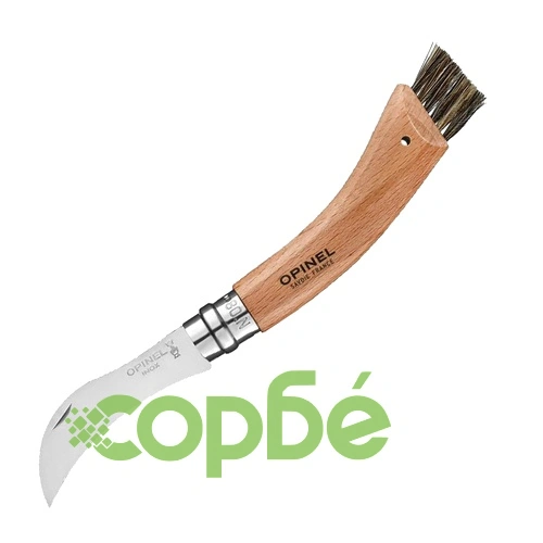 Сгъваем нож за гъби Opinel Nomad №8 + кожен калъф ➤ топ цена ➤ sorbe.bg