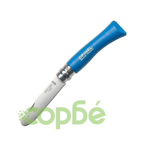 Детски сгъваем нож My First Opinel Inox №7, син ➤ топ цена ➤ sorbe.bg