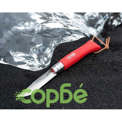 Сгъваем нож Opinel №8 Colorama Red, острие 8.5 см ➤ топ цена ➤ sorbe.bg