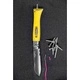 Сгъваем нож за майстори OPINEL N9 DIY Yellow, острие 8 см
