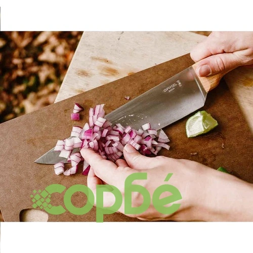 Кухненски нож на готвача Opinel Parallele №118, острие 20 см ➤ топ цена ➤ sorbe.bg