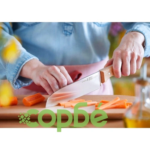 Кухненски нож Santoku Opinel Parallele №119, острие 17 см ➤ топ цена ➤ sorbe.bg