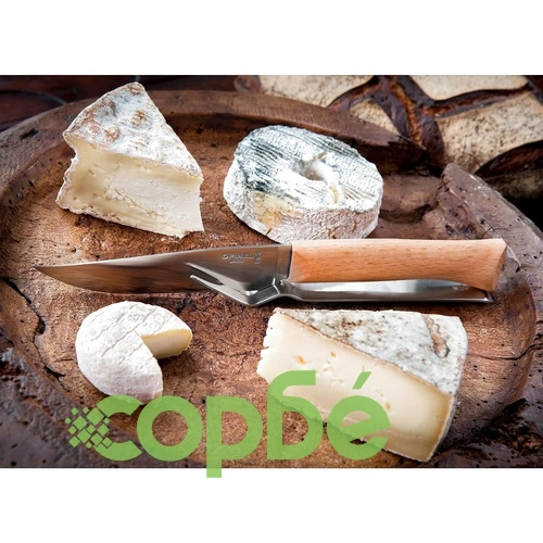 Нож за сирена Opinel + вилица ➤ топ цена ➤ sorbe.bg