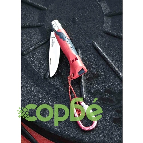 Детски сгъваем нож Opinel №7 Outdoor Junior Red, острие 8 см, SOS свирка на топ цена от sorbe.bg Детски сгъваем нож Opinel №7 Outdoor Junior Red, острие 8 см, SOS свирка ➤ топ цена ➤ sorbe.bg