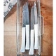 Комплект трапезни ножове Opinel №125 Bon Appetit White, 4 бр.