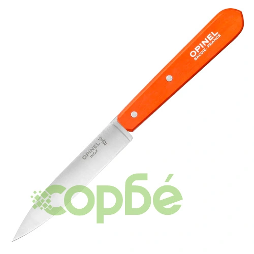 Кухненски нож Opinel Les Essentiels №112, острие 10 см, оранжев ➤ топ цена ➤ sorbe.bg