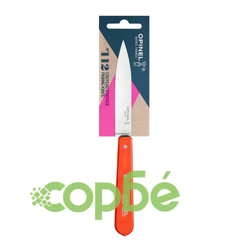 Кухненски нож Opinel Les Essentiels №112, острие 10 см, оранжев ➤ топ цена ➤ sorbe.bg