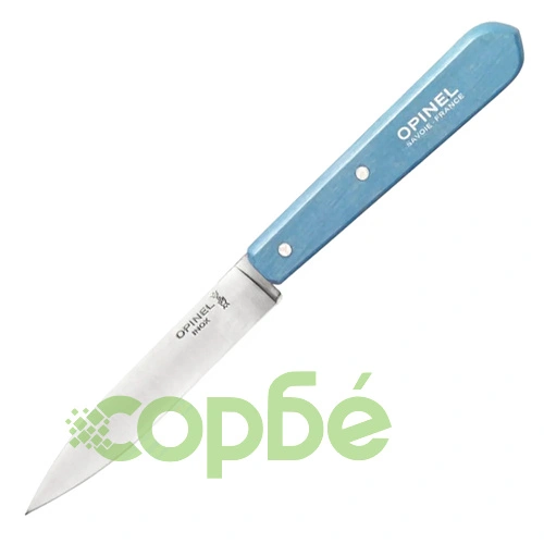 Кухненски нож Opinel Les Essentiels №112, острие 10 см, светлосин ➤ топ цена ➤ sorbe.bg