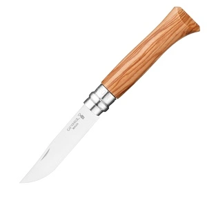 Сгъваем нож Opinel Luxe Olive Wood №8, острие 8.5 см