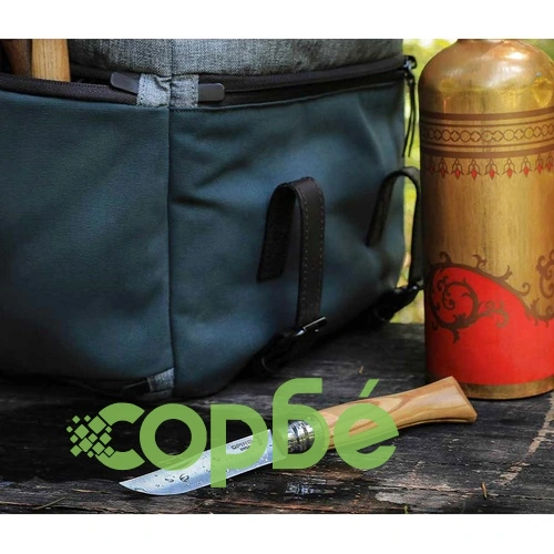 Сгъваем нож Opinel Luxe Olive Wood №8, острие 8.5 см ➤ топ цена ➤ sorbe.bg