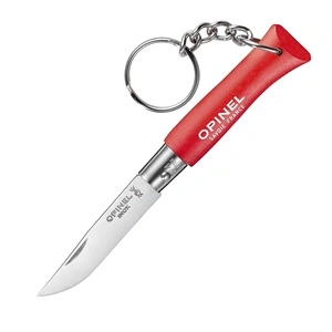 Сгъваем нож Opinel №4 Colorama Red, острие 5 см