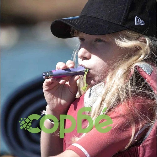 Детски сгъваем нож Opinel №7 Outdoor Junior Purple, острие 8 см, SOS свирка ➤ топ цена ➤ sorbe.bg