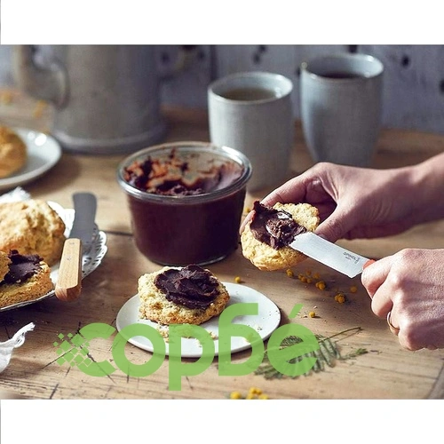 Нож Opinel Breakfast, оранжев, острие 11.5 см ➤ топ цена ➤ sorbe.bg