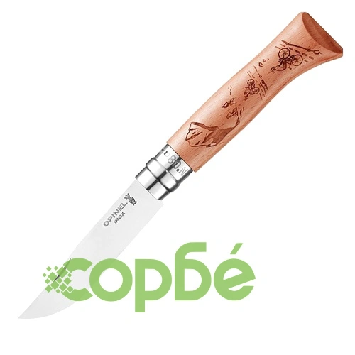 Сгъваем нож Opinel №8, острие 8.5 см - Cycling ➤ топ цена ➤ sorbe.bg
