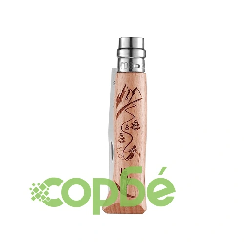 Сгъваем нож Opinel №8, острие 8.5 см - Skiing ➤ топ цена ➤ sorbe.bg