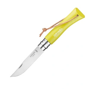 Сгъваем нож Opinel №7 Colorama Anis, острие 8 см