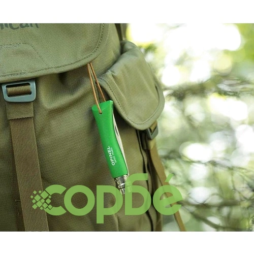 Сгъваем нож Opinel №7 Colorama Green Meadow, острие 8 см ➤ топ цена ➤ sorbe.bg