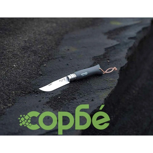 Сгъваем нож Opinel №8 Colorama Dark Brown, острие 8.5 см ➤ топ цена ➤ sorbe.bg