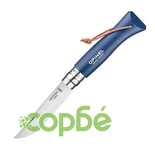 Сгъваем нож Opinel №8 Colorama Dark Blue, острие 8.5 см ➤ топ цена ➤ sorbe.bg