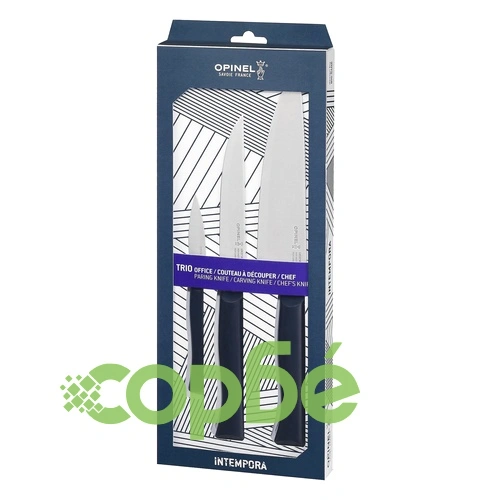 Комплект Opinel Intempora Trio с 3 ножа ➤ топ цена ➤ sorbe.bg