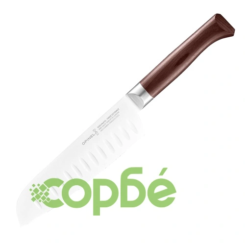 Кухненски нож Opinel Santoku Les Forges 1890, острие 17 см ➤ топ цена ➤ sorbe.bg