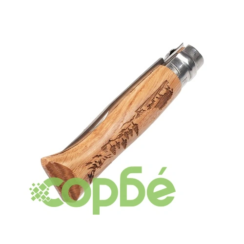 Сгъваем нож Opinel Animalia №8, острие 8.5 см, глиган ➤ топ цена ➤ sorbe.bg