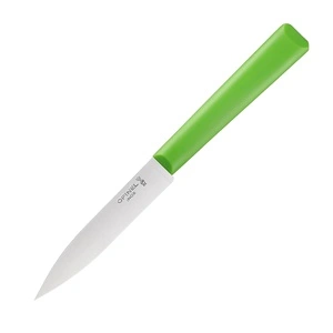 Кухненски нож Opinel №312 Essentiels+, острие 10 см, зелен