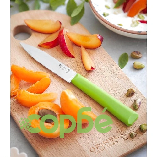 Кухненски нож Opinel №312 Essentiels+, острие 10 см, зелен ➤ топ цена ➤ sorbe.bg