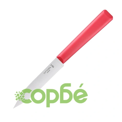 Кухненски нож Opinel №312 Essentiels+, острие 10 см, червен ➤ топ цена ➤ sorbe.bg
