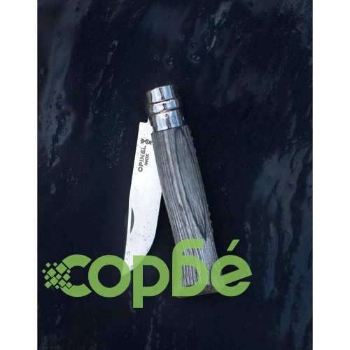 Сгъваем нож Opinel №8 Grey Laminated Birch, острие 8.5 см ➤ топ цена ➤ sorbe.bg