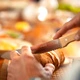 Комплект 5 кухненски ножа Opinel Parallele - Bread, с дървена стойка