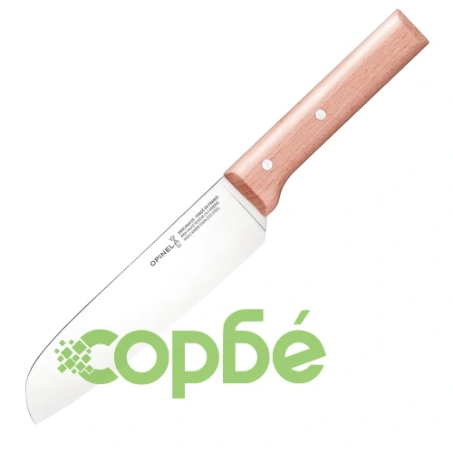 Комплект 5 кухненски ножа Opinel Parallele с дървена стойка ➤ топ цена ➤ sorbe.bg