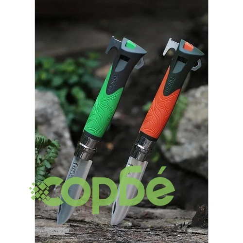 Сгъваем нож Opinel Explore №12, острие 10 см, зелена дръжка ➤ топ цена ➤ sorbe.bg
