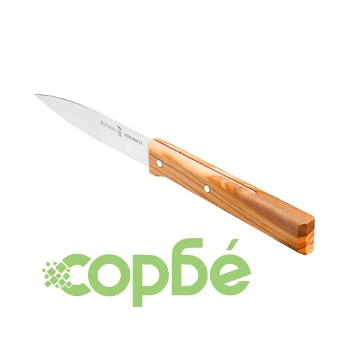 Комплект кухненски ножове Opinel Parallele Olive, 3 бр. ➤ топ цена ➤ sorbe.bg