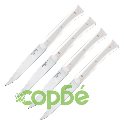 Комплект ножове Opinel Facette White, 4 бр. ➤ топ цена ➤ sorbe.bg