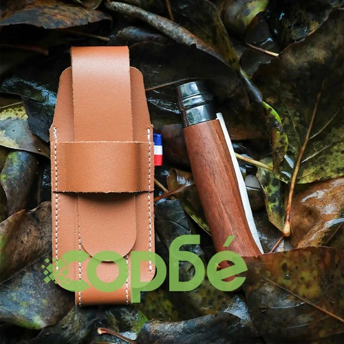 Кожена кания Opinel, за ножове №7, №8 и №9 ➤ топ цена ➤ sorbe.bg