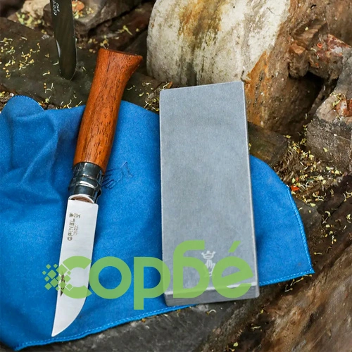 Естествен камък за заточване Opinel, 14 см ➤ топ цена ➤ sorbe.bg
