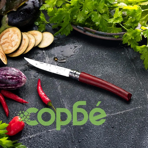 Сгъваем нож Opinel Les Effiles Padouk №10, острие 10 см, в кутия ➤ топ цена ➤ sorbe.bg