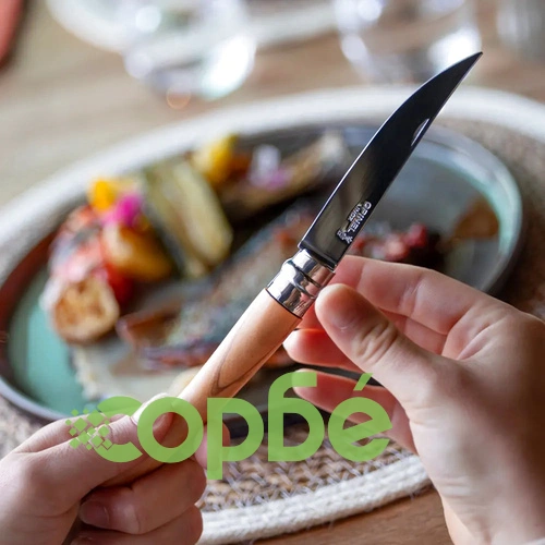 Сгъваем нож Opinel Les Effiles Olivier №10, острие 10 см, в кутия ➤ топ цена ➤ sorbe.bg