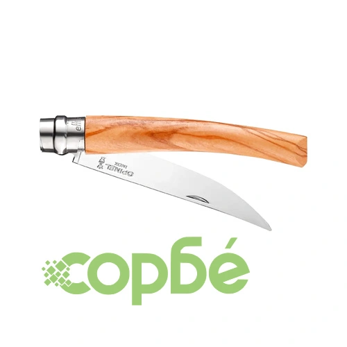 Сгъваем нож Opinel Les Effiles Olivier №10, острие 10 см, в кутия ➤ топ цена ➤ sorbe.bg