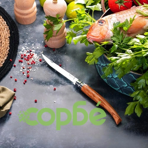 Сгъваем нож Opinel Les Effiles Olivier №12, острие 12 см, в кутия ➤ топ цена ➤ sorbe.bg