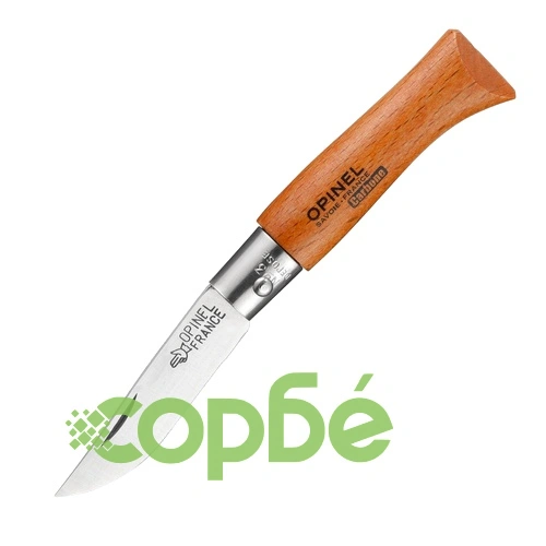 Сгъваем нож Opinel №3 Carbone, острие 4 см. ➤ топ цена ➤ sorbe.bg