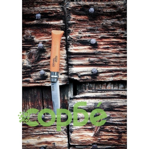 Сгъваем нож Opinel №4 Carbone, острие 5 см ➤ топ цена ➤ sorbe.bg