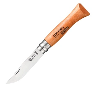 Сгъваем нож Opinel №6 Carbone, острие 7 см