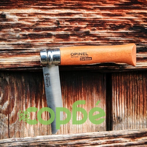 Сгъваем нож Opinel №7 Carbone, острие 8 см ➤ топ цена ➤ sorbe.bg