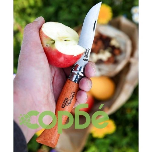 Сгъваем нож Opinel №9 Carbone, острие 9 см ➤ топ цена ➤ sorbe.bg