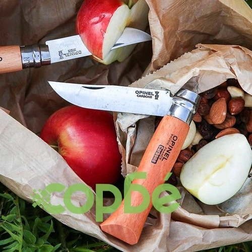 Сгъваем нож Opinel №10 Carbone, острие 10 см ➤ топ цена ➤ sorbe.bg