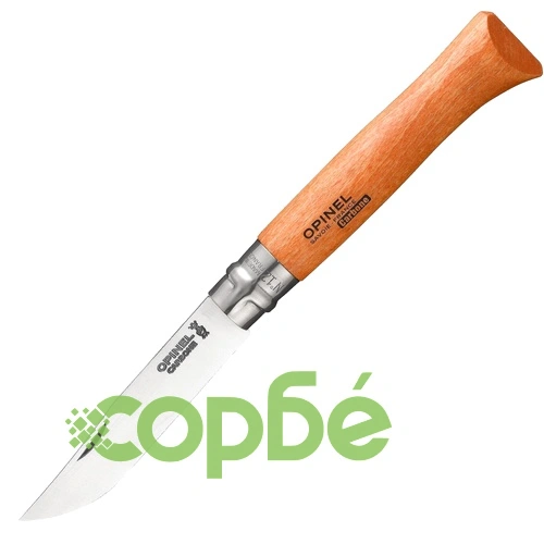 Сгъваем нож Opinel №12 Carbone, острие 12 см ➤ топ цена ➤ sorbe.bg